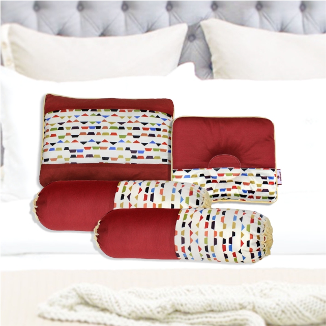 Cintaka Bantal Sofa Double + Guling Set Seri Sailor - Gambar 2