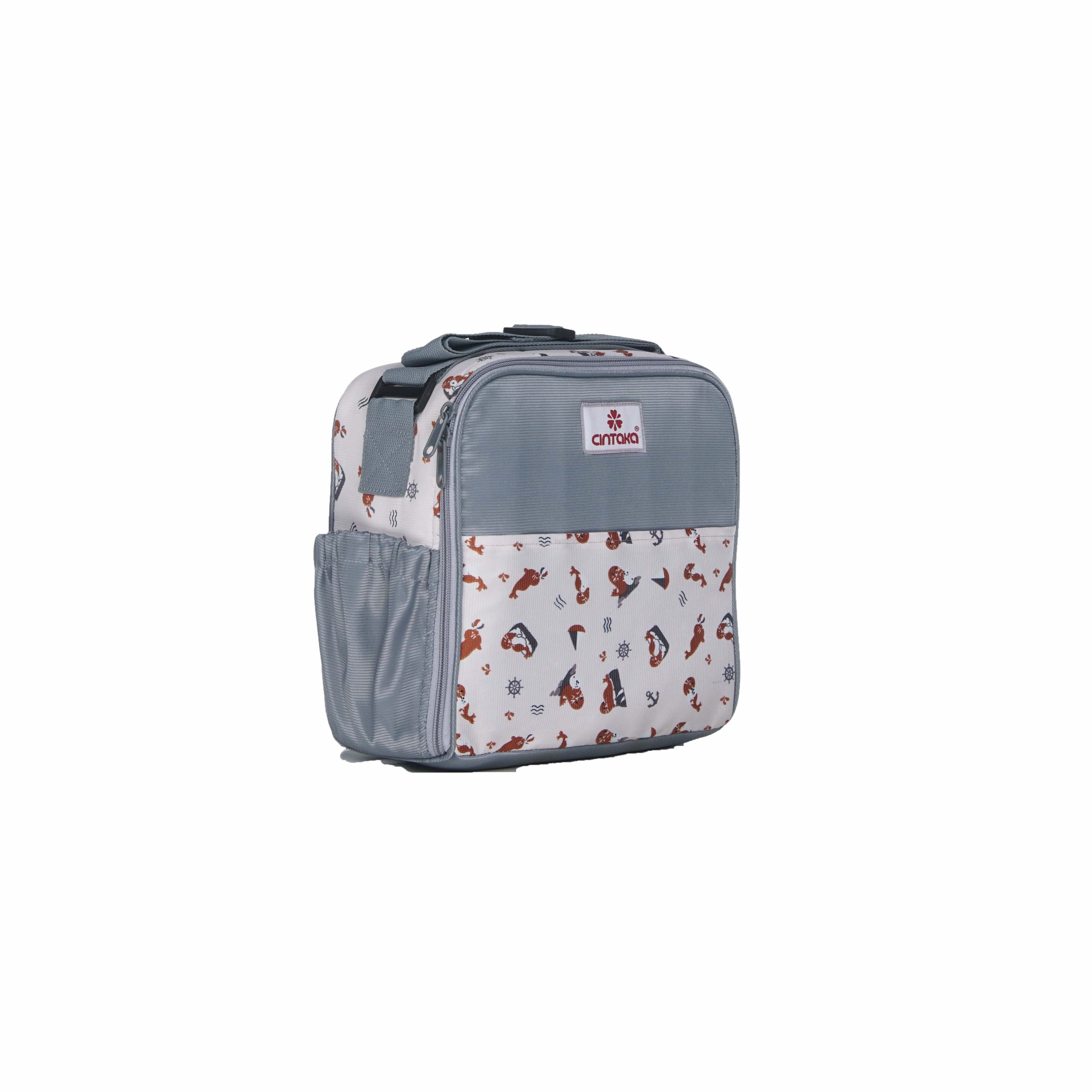 Cintaka Tas Bayi Kecil Seri Seal Saku Print - Gambar 2