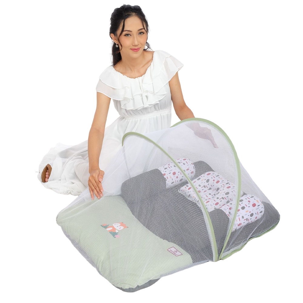Cintaka Kasur Dakron Set Fox Series + Kelambu