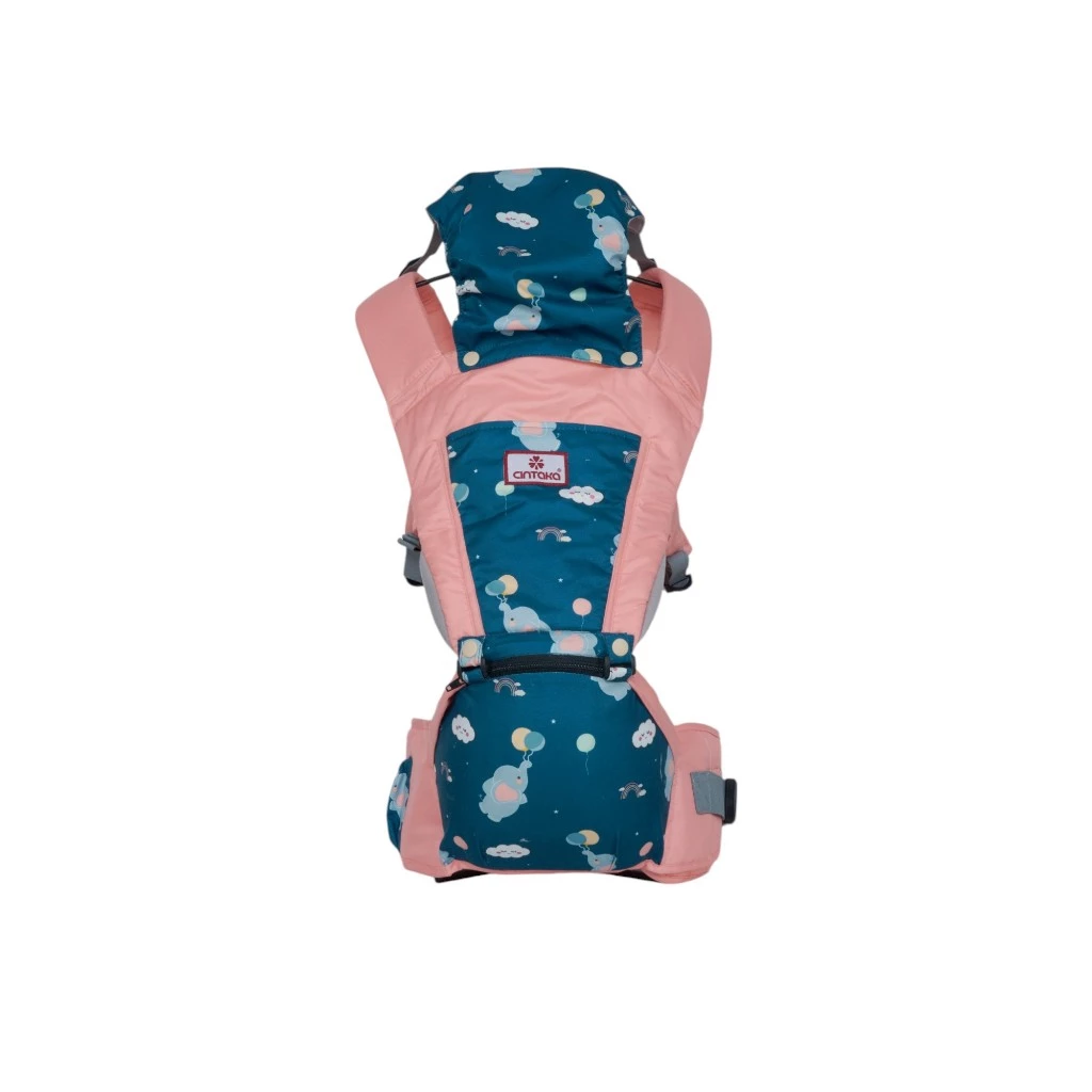 Cintaka Gendongan Hipseat 6 Posisi + Saku Motif Olifant Series
