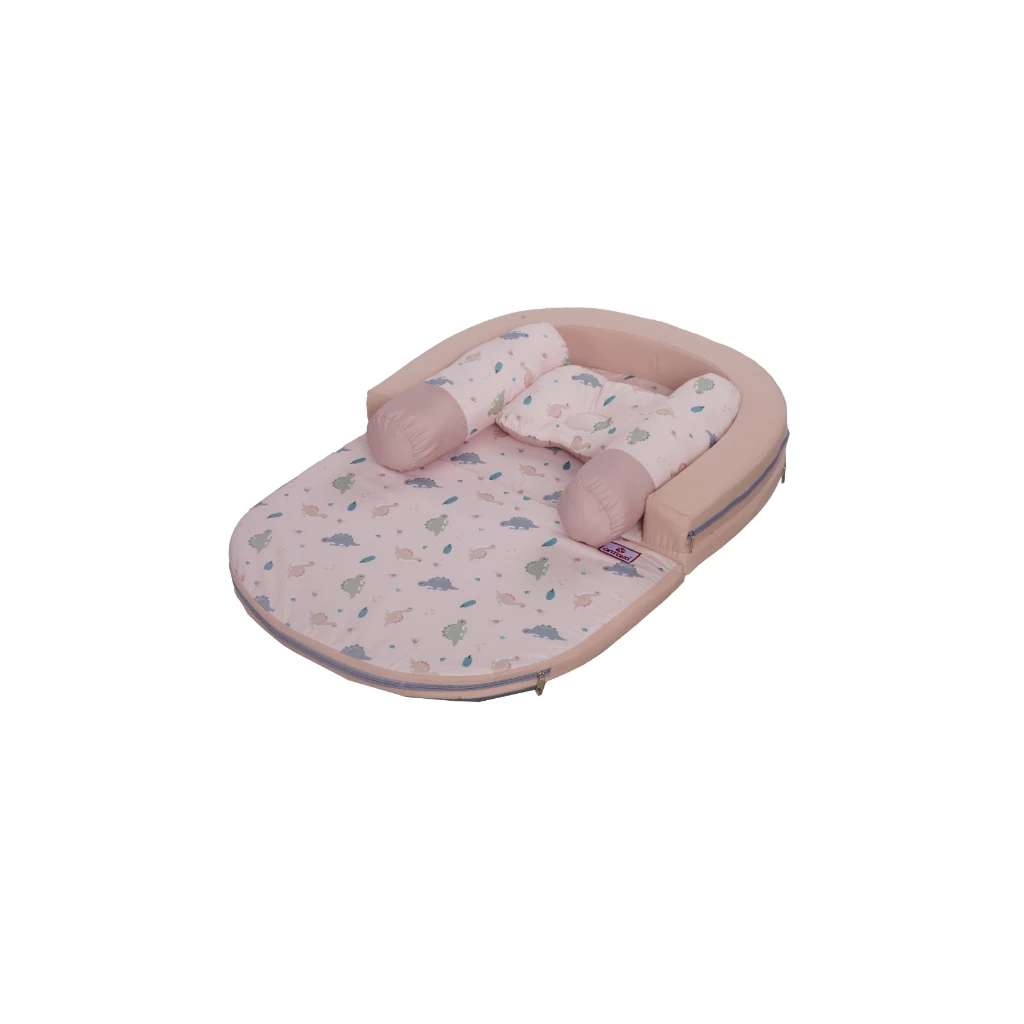 Cintaka Kasur Bayi Lipat Bumper Dan Kelambu Little Dino Series